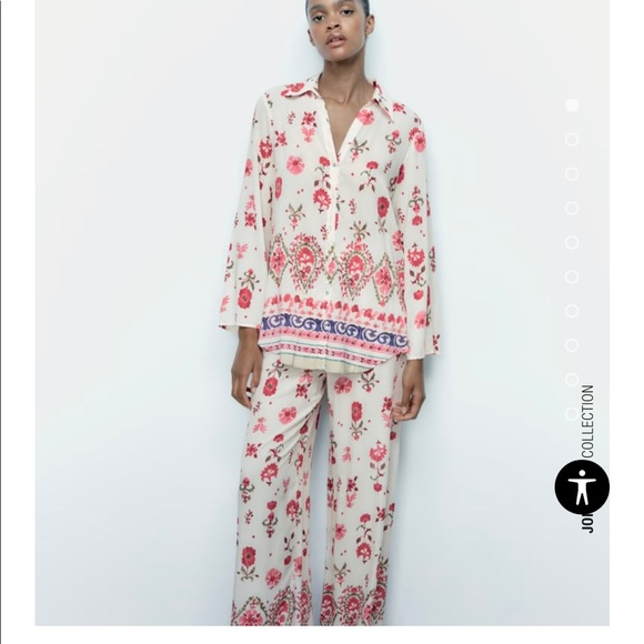 Printed Zara pajama set - Picture 1 of 5